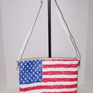 Stars & Stripes vinyl purse